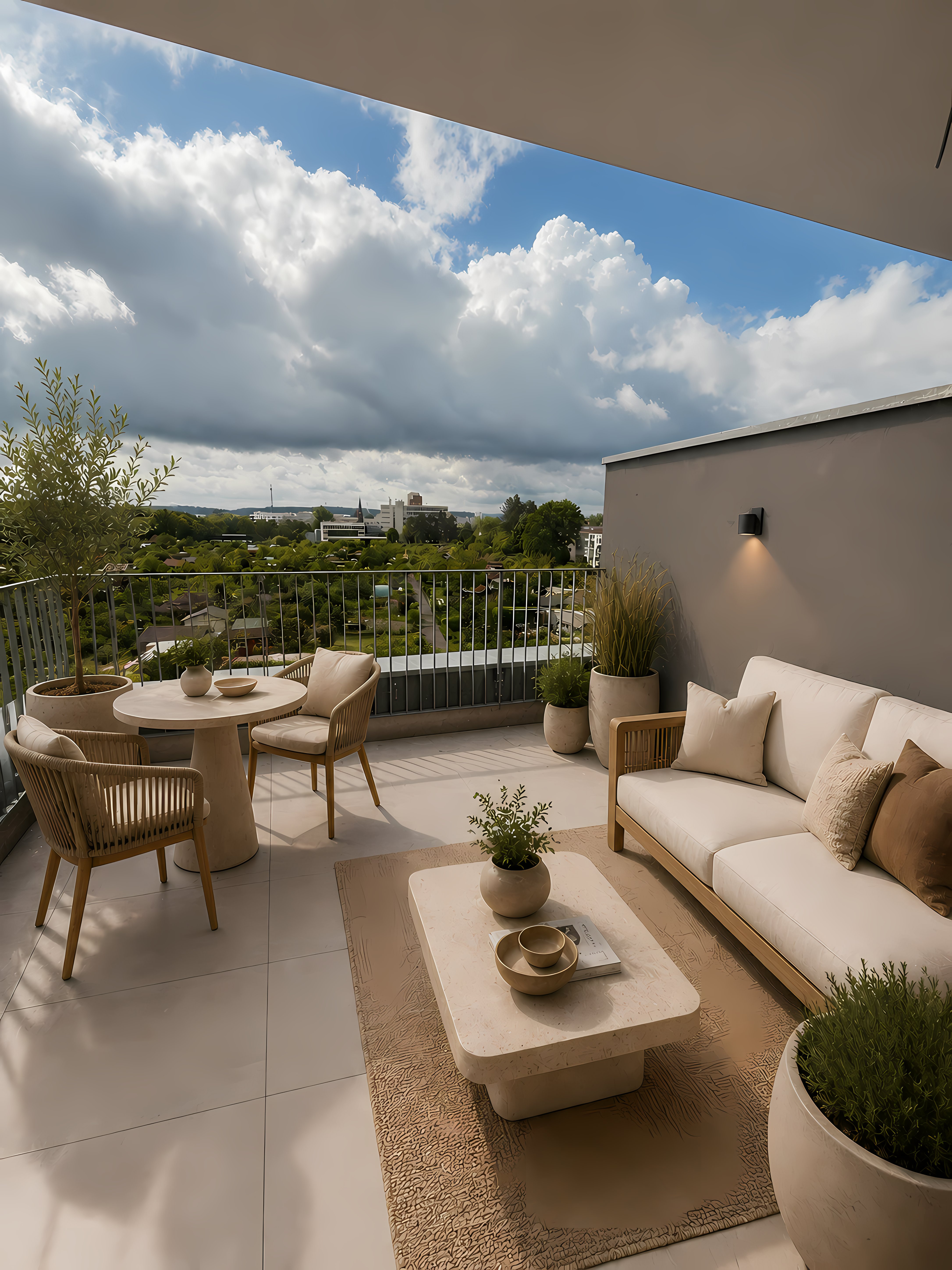 Dachterrasse